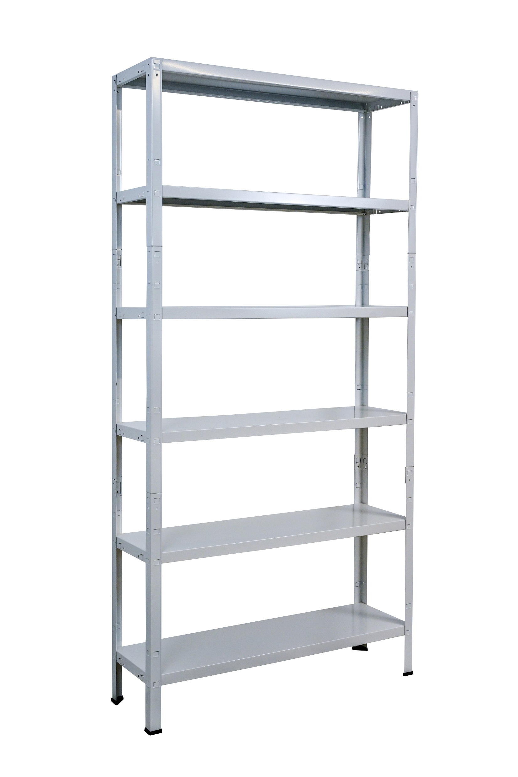 SCHULTE Regalwelt Steckregal, 6 Fachböden, 200x100x30 cm (HxBxT), weiß