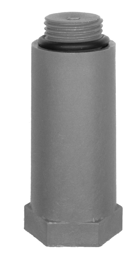 Baustopfen 1/2" mit Kunststoffgewinde